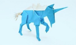 独角兽折纸视频,创意手工艺术之旅