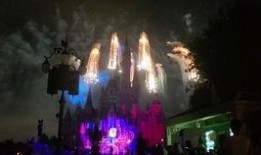 迪士尼烟花表演视频,迪士尼烟花表演的视觉盛宴