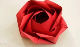 怎样用纸折玫瑰花视频,教你轻松折出浪漫玫瑰花