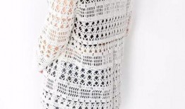 钩织镂空罩衫视频教程,轻松掌握时尚镂空编织技巧